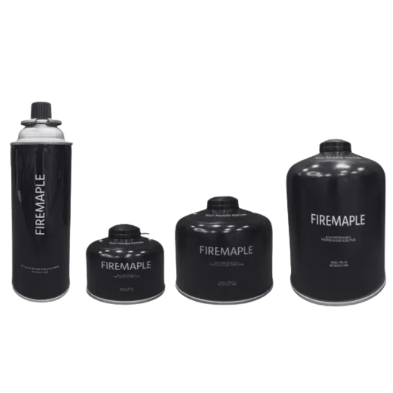 Firemaple Black Premium ISO Butane Gas 110g - 450g