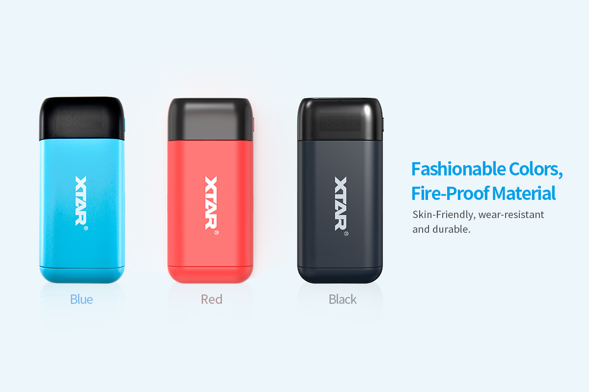 XTAR PB2SL QC3.0 PD3.0 2-in-1 Portable Charger with Power Bank Function