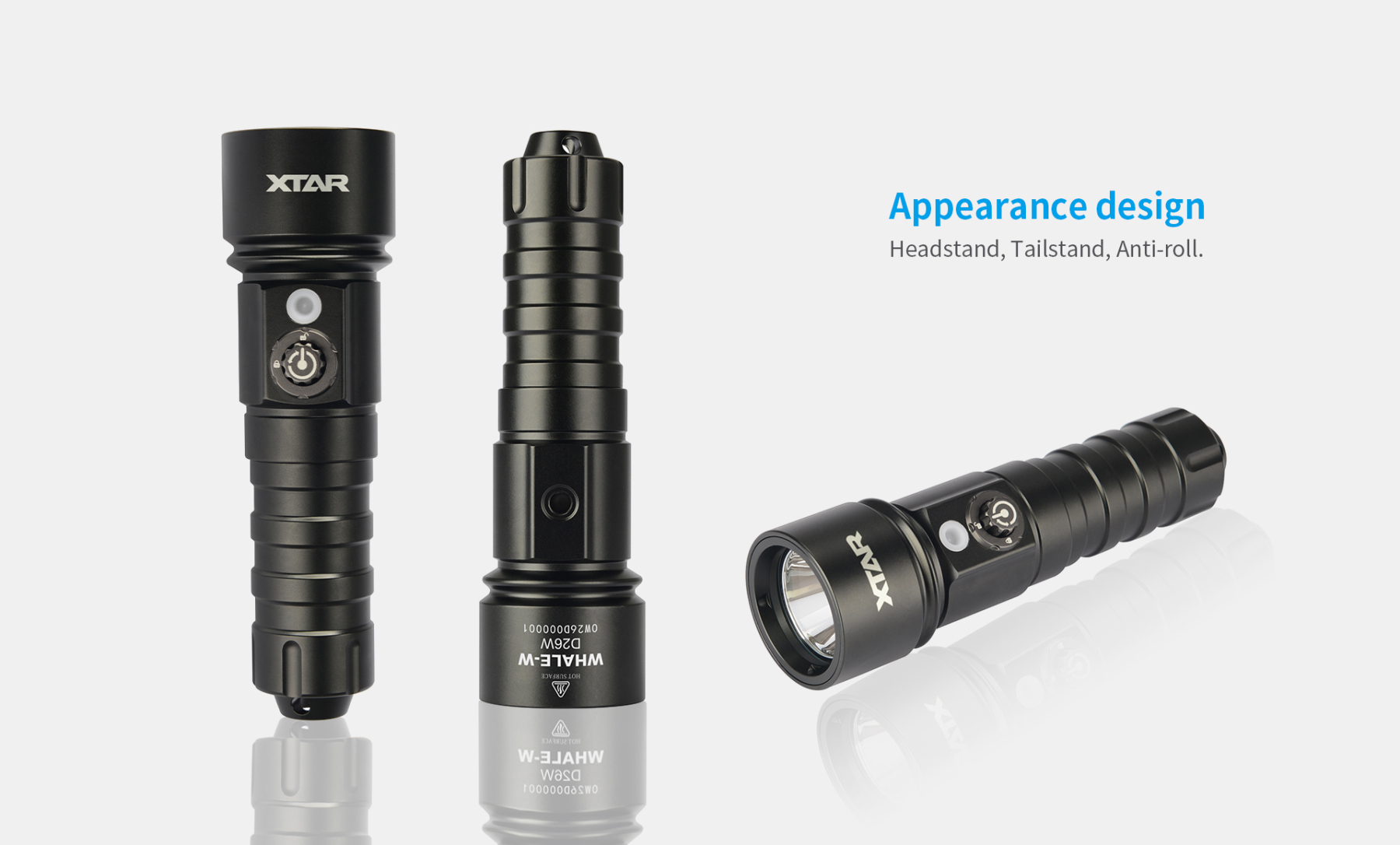 Xtar Whale D26W Diving Flashlight 1000 Lumens