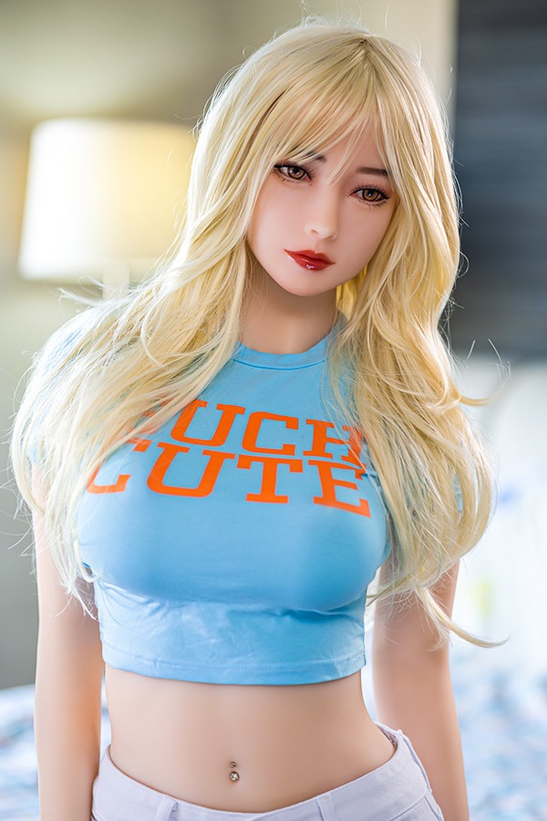 Xaviera-158CM(5.1ft)Golden-haired Petite Chested TPE Doll