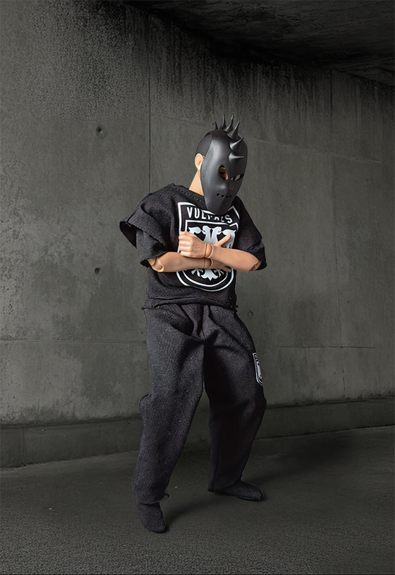 YE Vulture Black & White Set  1/6 Scale  Articulated Figure