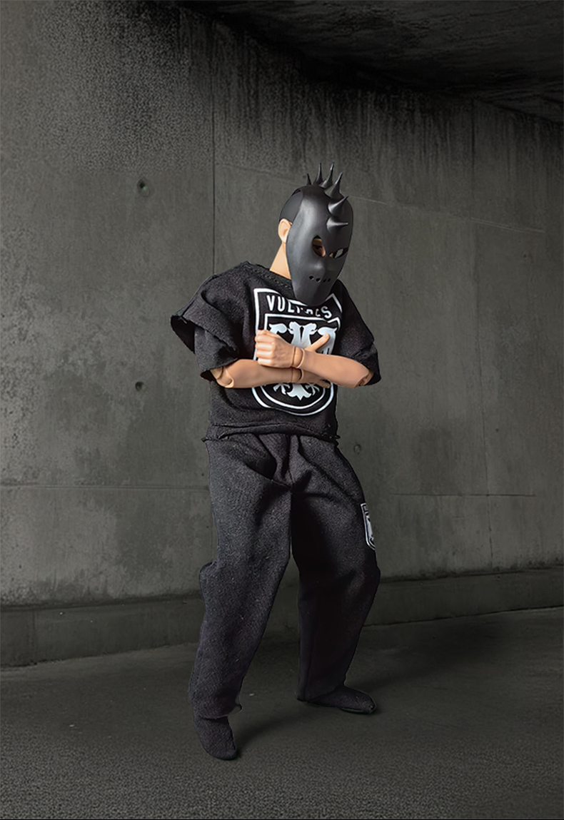YE Vulture Black & White Set  1/6 Scale  Articulated Figure