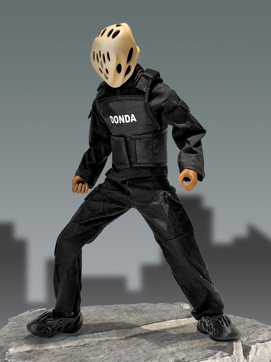 the Dxxda version KYE 1/6 Scale Collectible Figure BLACK 