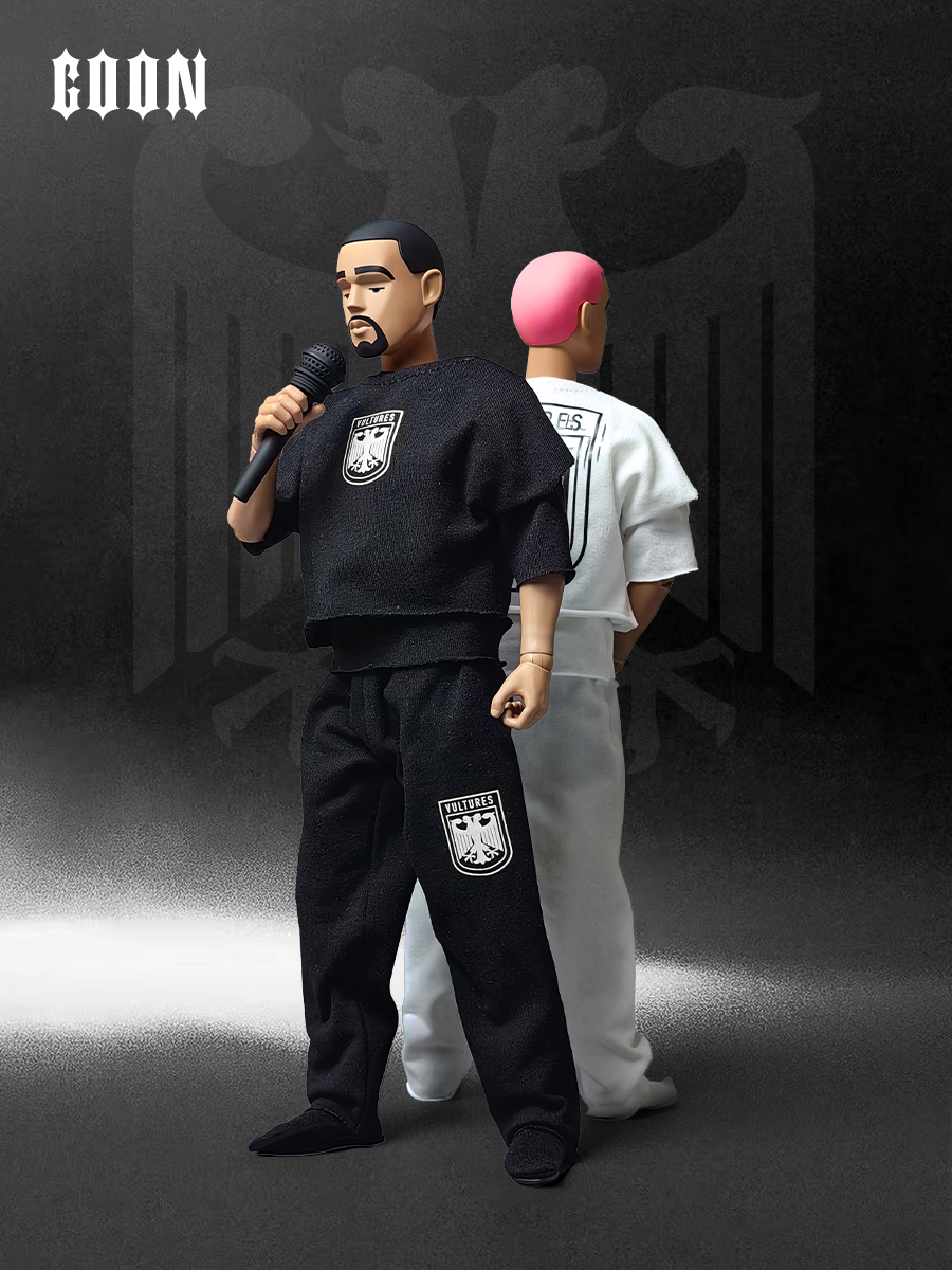 GOON Original 1/6 Scale YE Vulture Black & White Set Articulated Figure