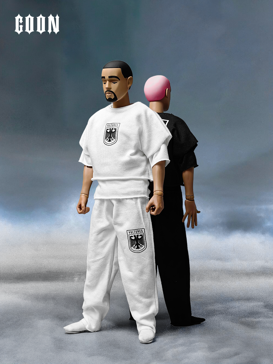 GOON Original 1/6 Scale YE Vulture Black & White Set Articulated Figure