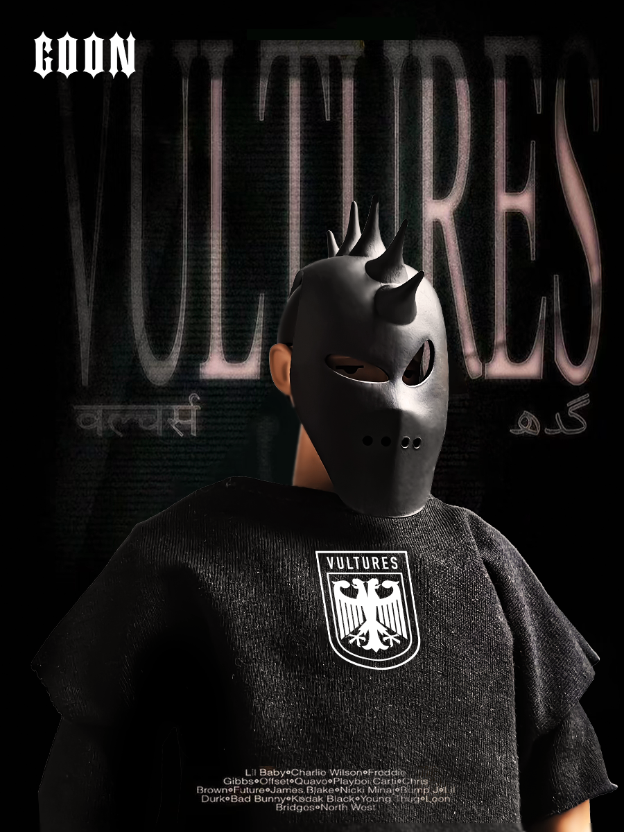 GOON Original 1/6 Scale YE Vulture Black & White Set Articulated Figure