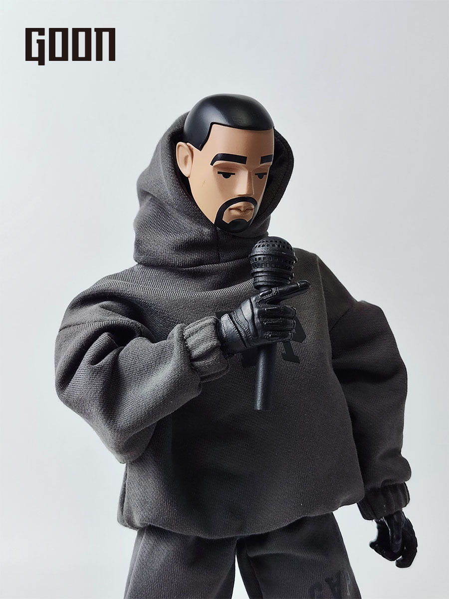 KYE Yeezy Gap Engineered by Balenciaga Dove Hoodie1/6 Action Figure