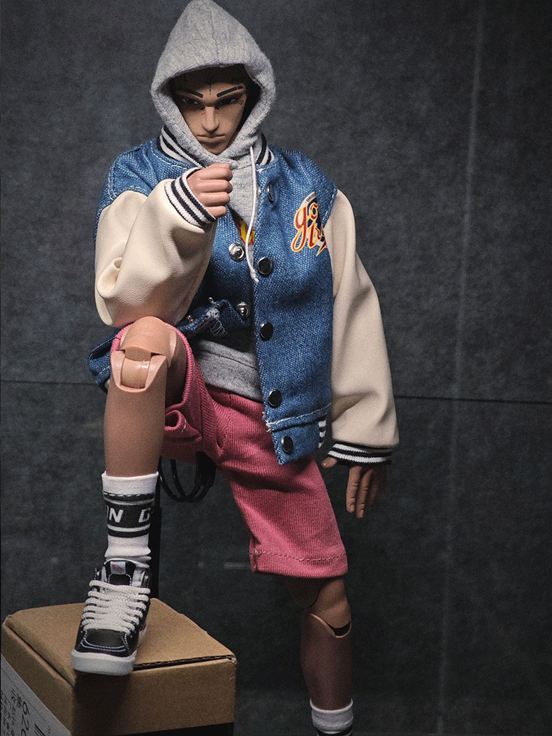 XXX Standard Version Action Figure with Streetwear and Double Magnetic Heads 