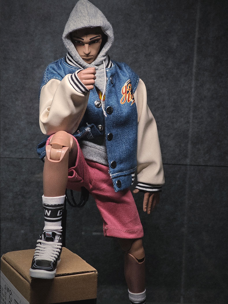 XXX Standard Version Action Figure with Streetwear and Double Magnetic Heads 