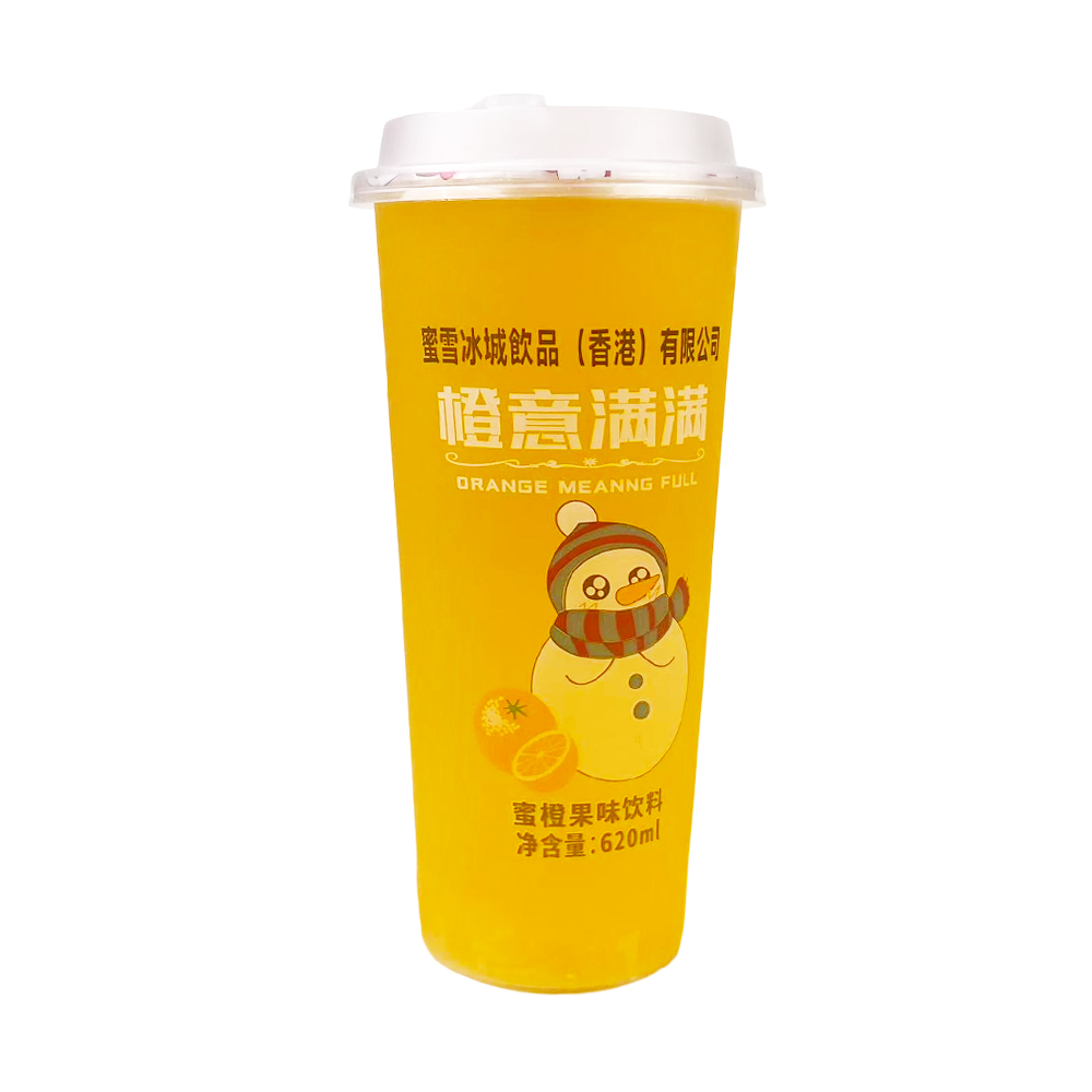 Mixuebingcheng Orange Blossom Orange Flavored Drink 620ml