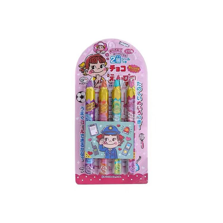 Fujiya Sanrio pencil-shaped chocolates, 27g each, 4 pieces (random design sent).-eBest