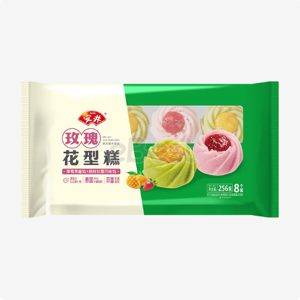 Anjoy Rose Shape Steamed Cake 256g-eBest