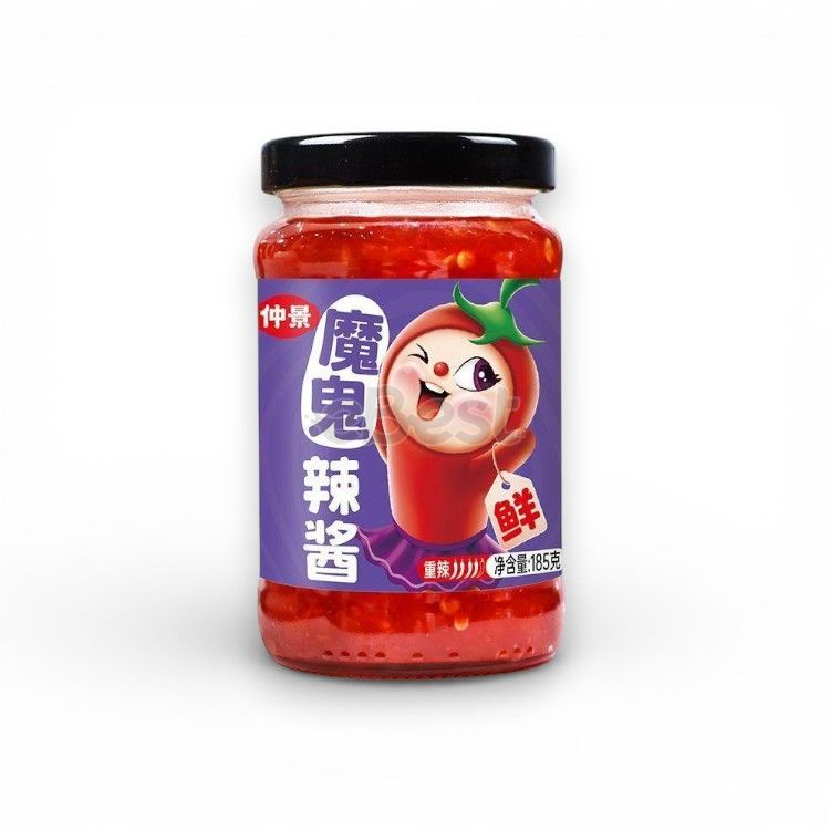Zhongjing Devil Hot Sauce 185g-eBest