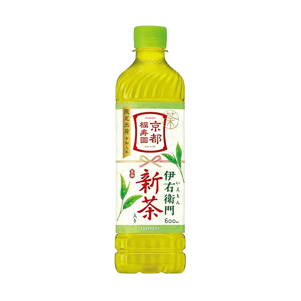 Suntory Iyemon Shincha Green Tea, 600ml-eBest