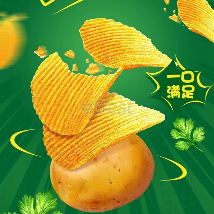 Orion Friendship Potato Chips with Coriander and Taco Flavor 65g-eBest
