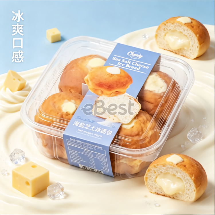Chewy Sea Salt Cheese Ice Bread 320g-eBest