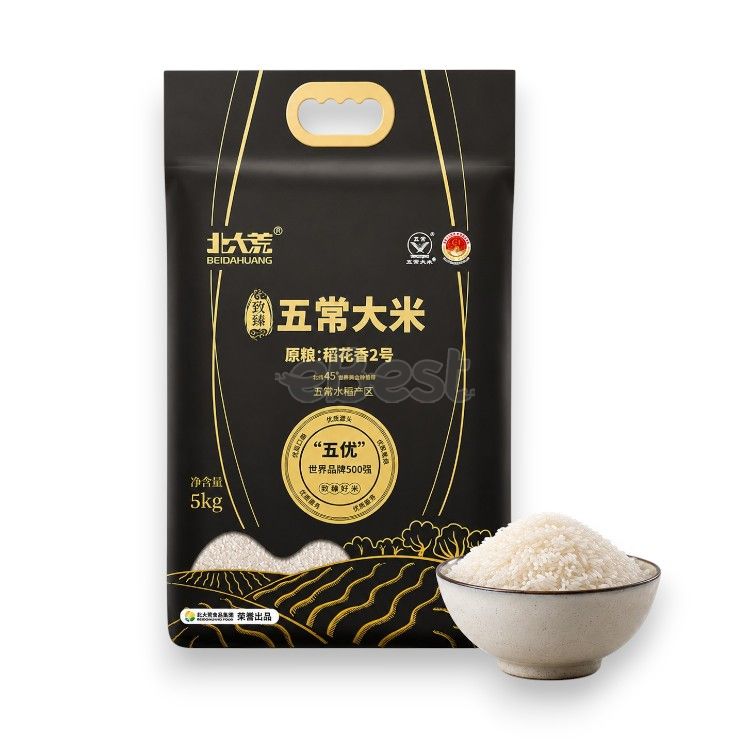 Beidahuang Zhizhen  Wuchang Rice 5kg, Original Grain Daohuaxiang No. 2