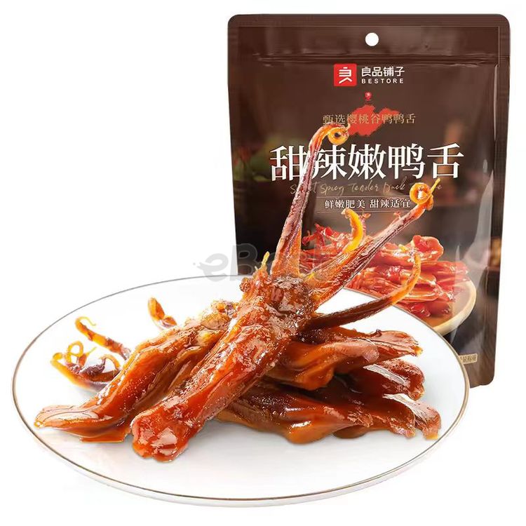 Liangpin Shop Sweet and Spicy Tender Duck Tongue 54g-eBest