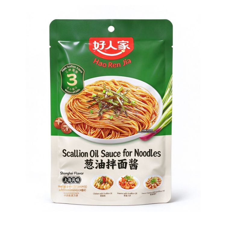 Haorenjia Scallion Oil Noodle Sauce 140g-eBest