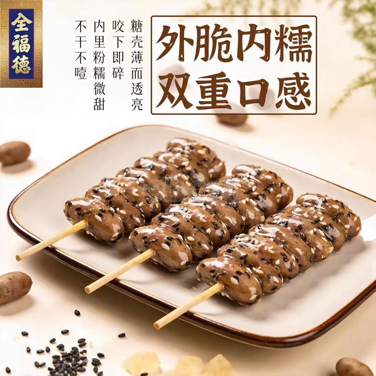 Quanfude yam and bean candied hawthorn 45g-eBest