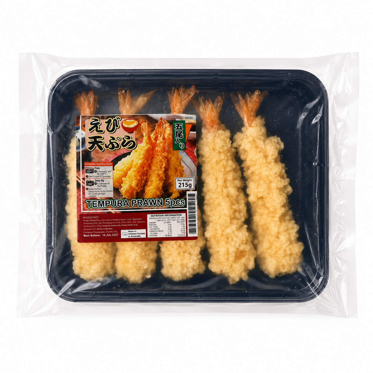 Thanksfood Frozen Tempura Prawn 5pc-eBest