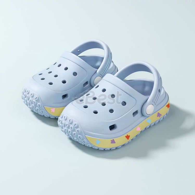 Children's non-slip clogs (basic style) pink (multiple sizes available)-eBest