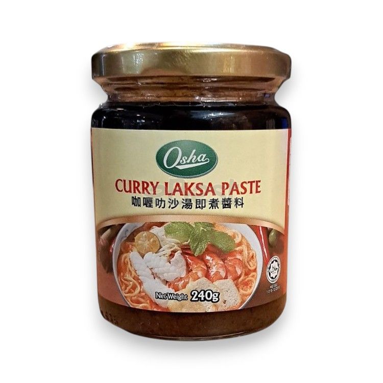 Osha Curry Laksa Paste 240g, Nanyang-style Instant Cooking Sauce-eBest
