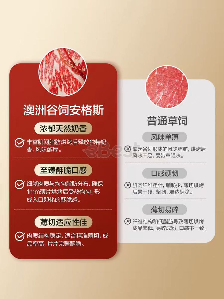 Bestore Angus Thin Crispy Beef Spicy Flavour (Australia) 22g-eBest