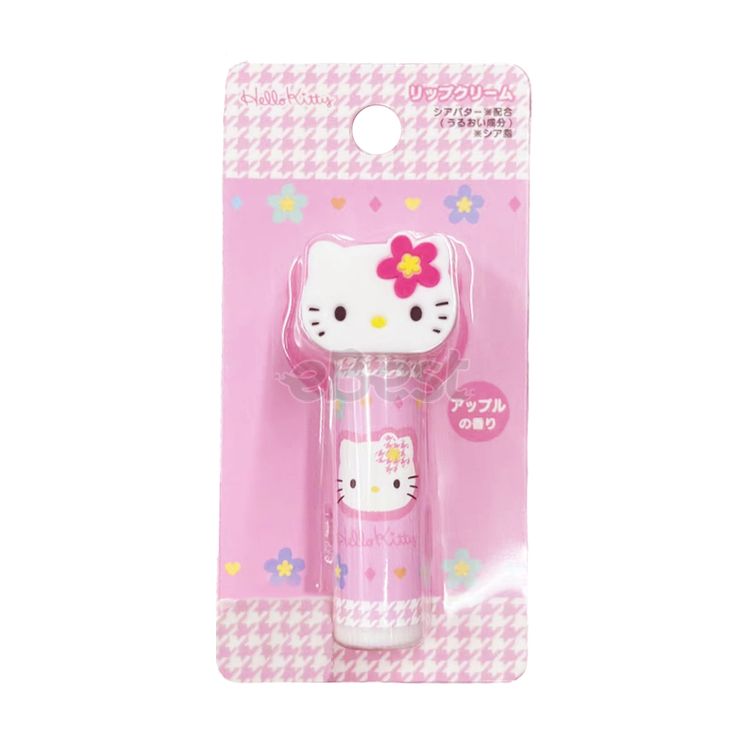 SANRIO Race Hello Kitty 3D Figurine Moisturizing Lip Balm, Apple Scent, 3.5g-eBest