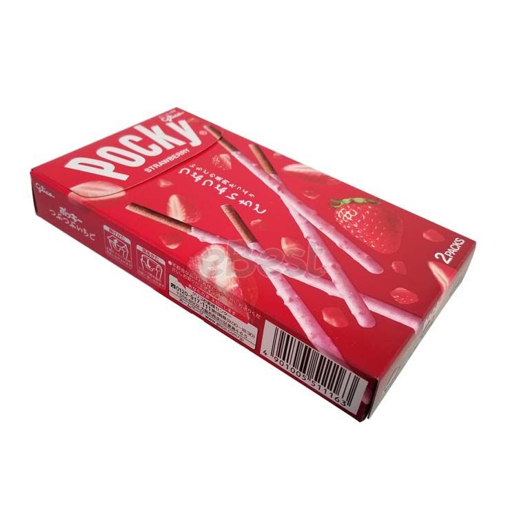 Glico Pocky Crunchy Strawberry 55g-eBest