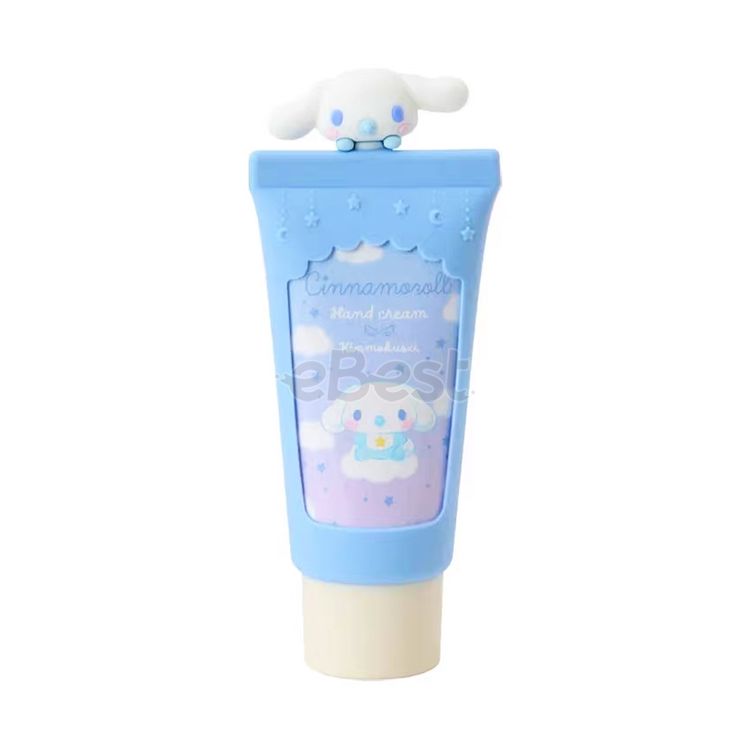 SANRIO Cinnamoroll Lid Shaped Moisturizing Hand Cream, Osmanthus Scent, 30g-eBest