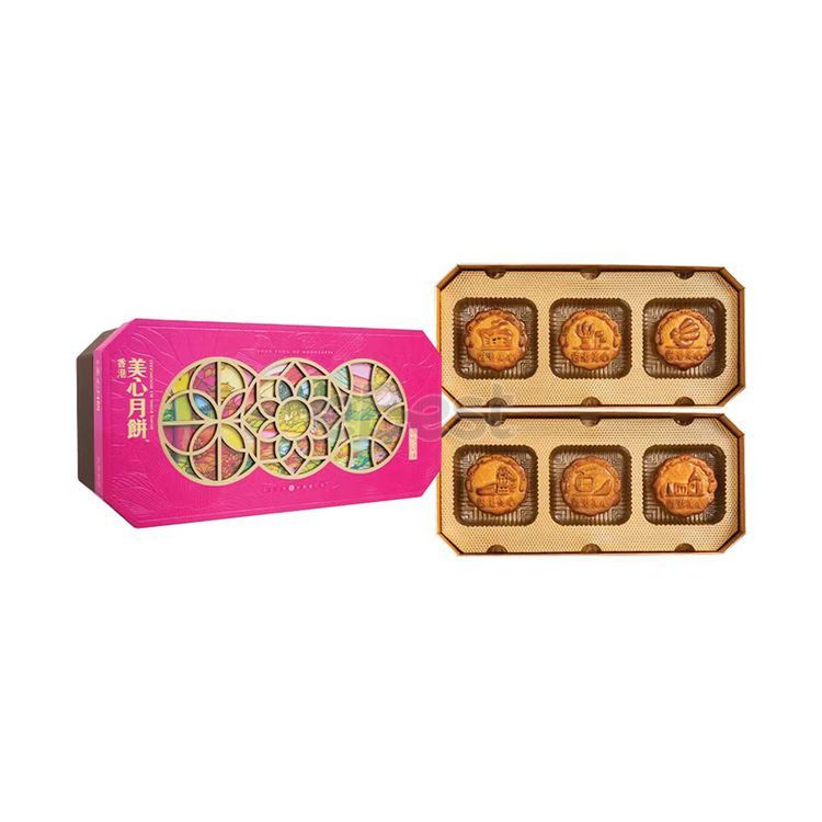 Hongkong MX Mooncakes Oriental Pearl Mooncake 110g*6 660g-eBest