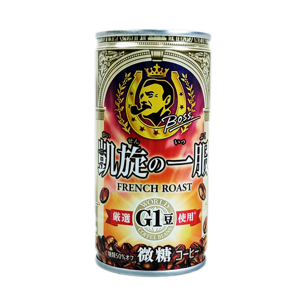 Suntory French Style Coffee Less Sugar 185g eBest