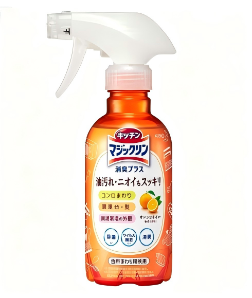 Kao Kitchen Foam Cleaning Spray (Citrus Scent) 300ml-eBest