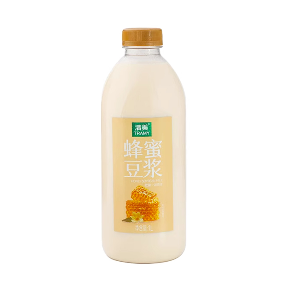 Qingmei Honey Soy Milk 1L