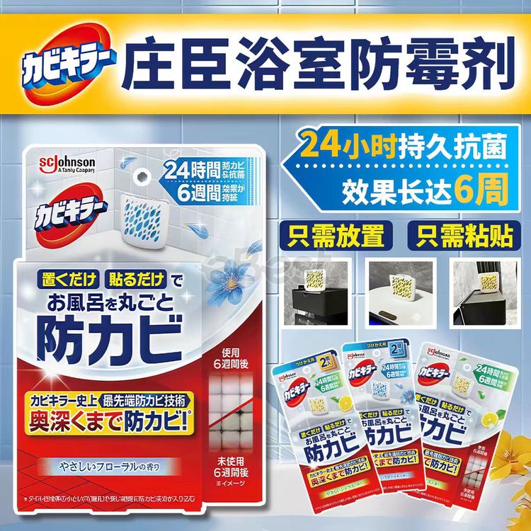 Johnson Bathroom Anti-Mold and Mold Remover Box (Mild Floral Scent)-eBest