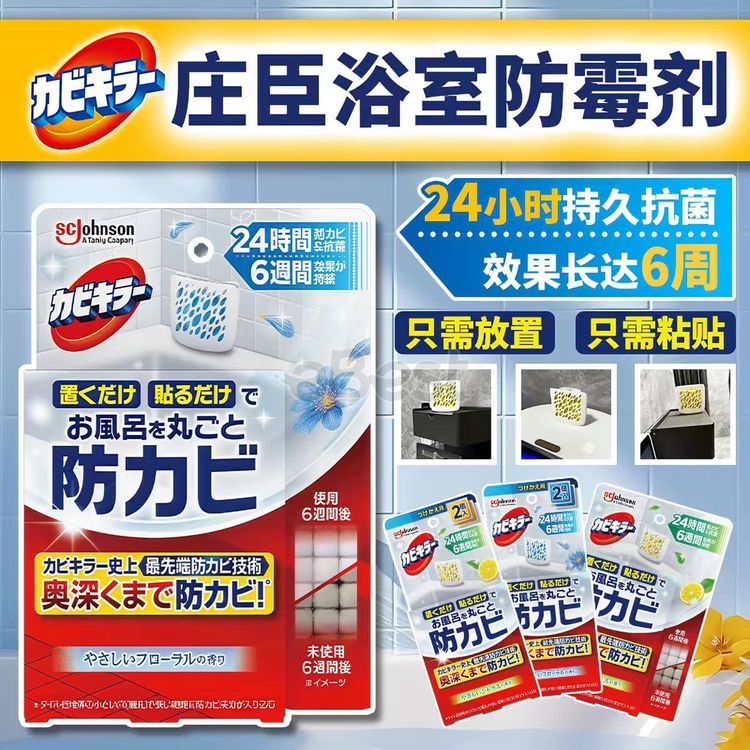 Johnson Bathroom Anti-Mold and Mold Remover Box (Mild Floral Scent)-eBest