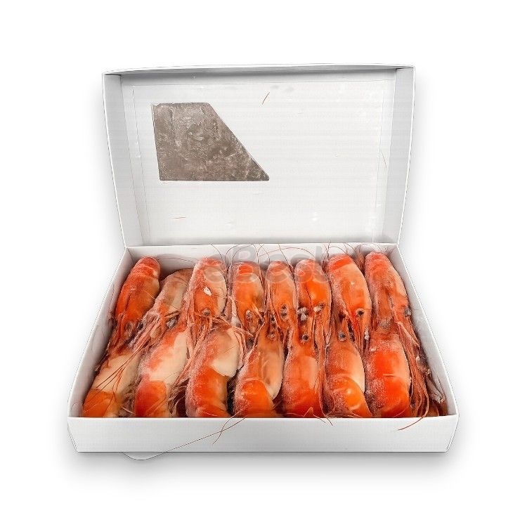 [New Product at a Great Price] Extra Large Freshwater Prawns 750g Size U8 Thin-shelled, thick-meat, and full of roe - a hearty dish for family meals-eBest