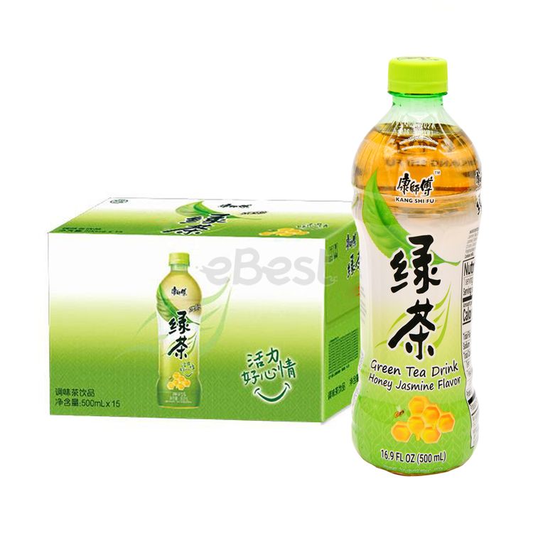 Master Kong Jasmine Honey Green Tea 500ml*15 – eBest