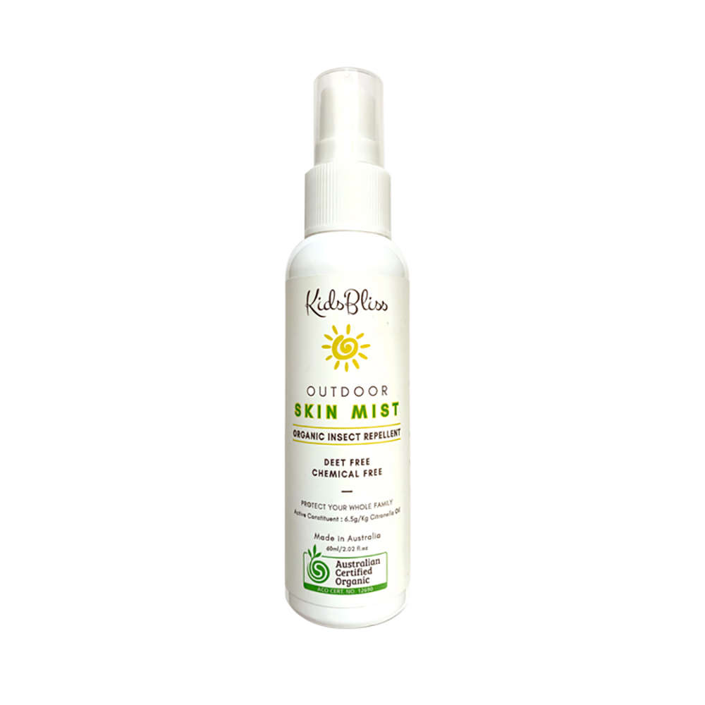 KidsBliss Australian Organic Certified Mosquito Repellent Spray 60ml-eBest-Daily Necessities,Home & Lifestyle