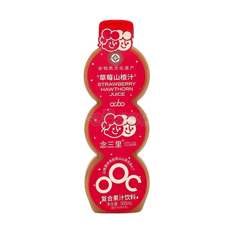 Niansanli Strawberry & Hawthorn Juice, 500ml