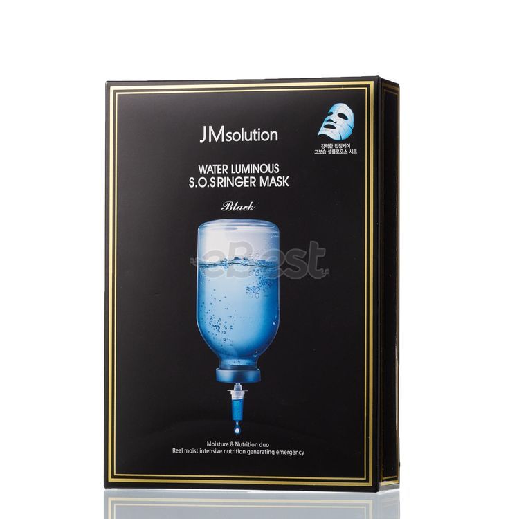 Korea JMsolution Nourishing Rescue Mask (Black Diamond Edition) 10 pcs-eBest