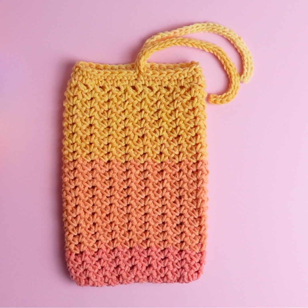 Book Sleeve in Bango's Blend - Sunrise Colourway