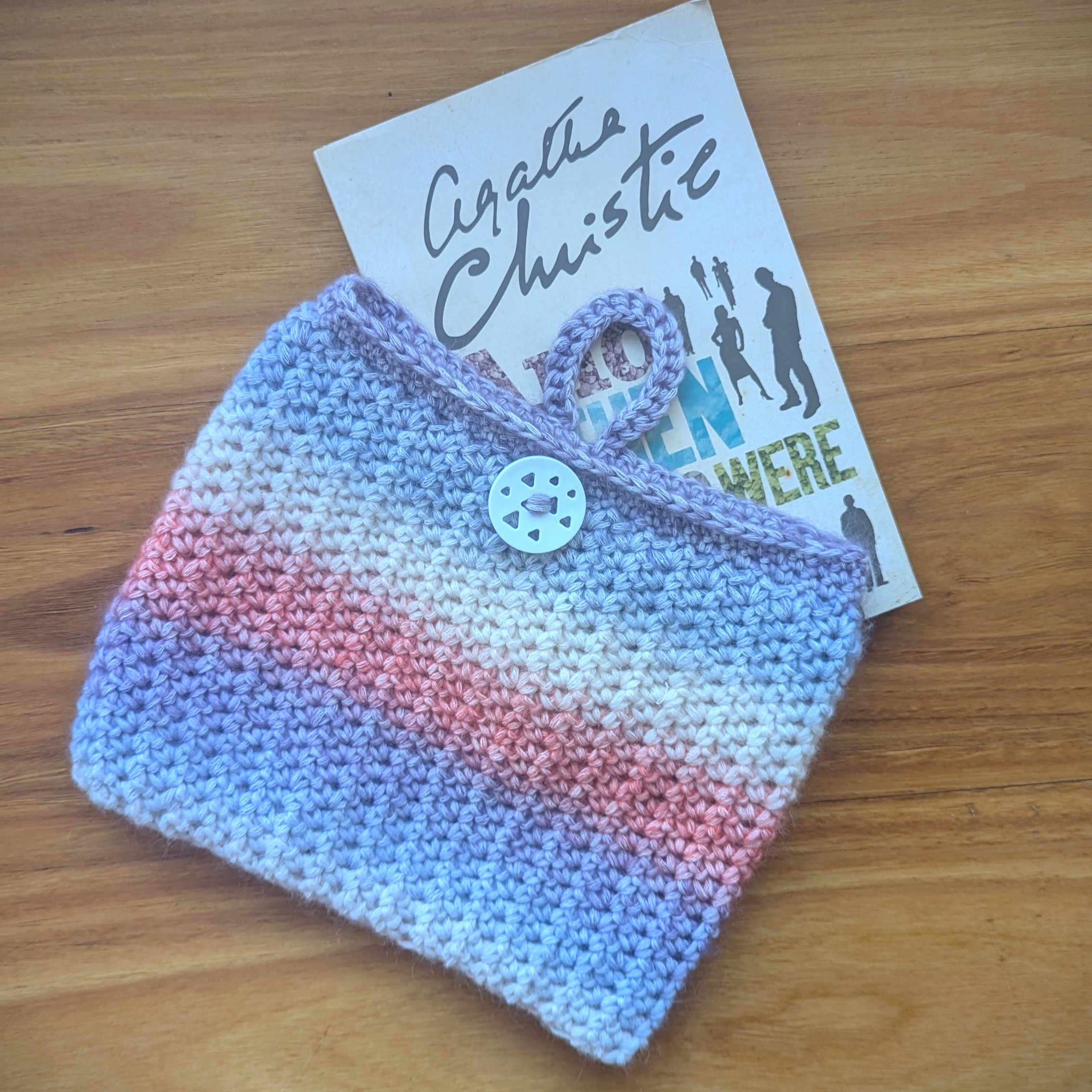 Book Sleeve in Lavender Cake