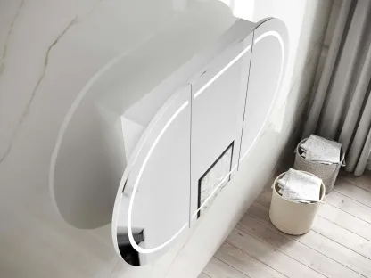LED BONDI 1800x900 Shaving Cabinet