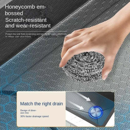 80x45cm Integrated Waterfall Kitchen Sink Honeycomb Technology Large Digitial Display Stainless Steel Water Filter Cup Washer