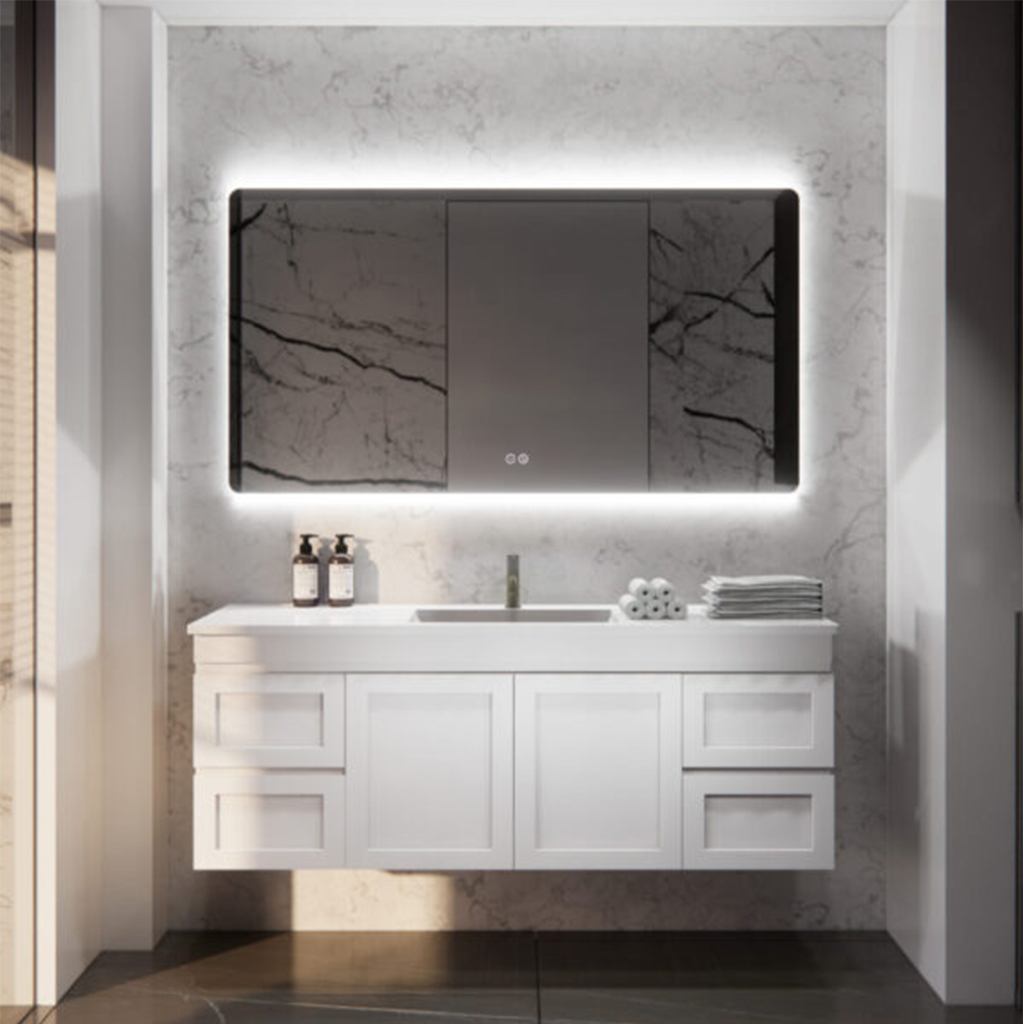 Hawaii Matte White Vanity