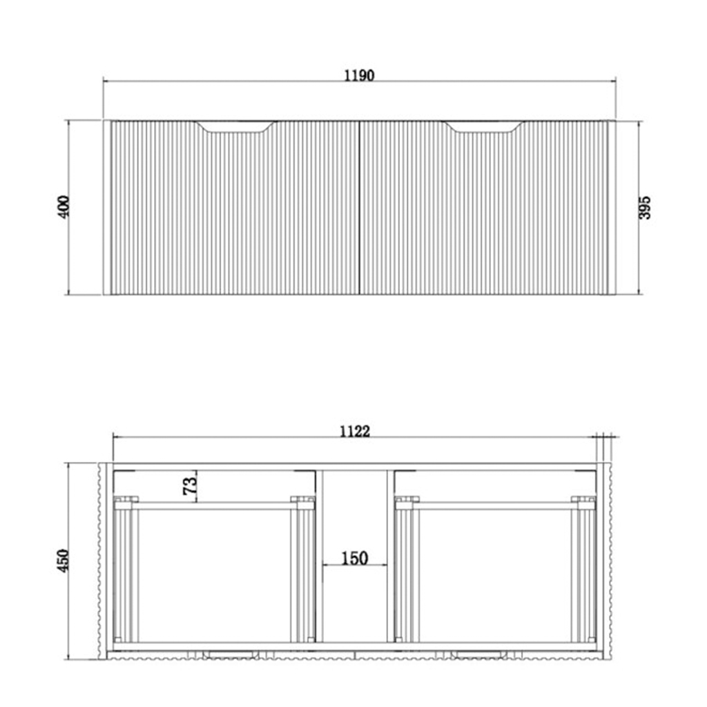 Vienna Wall Hung Vanity