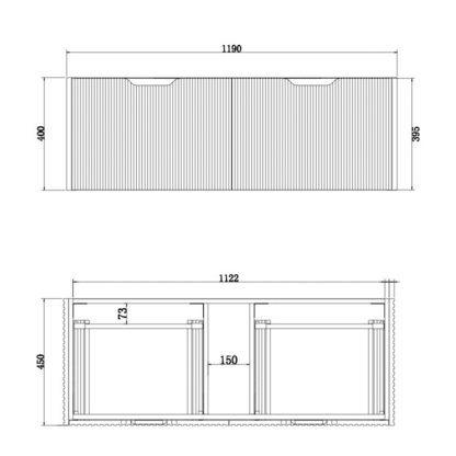 Vienna Wall Hung Vanity