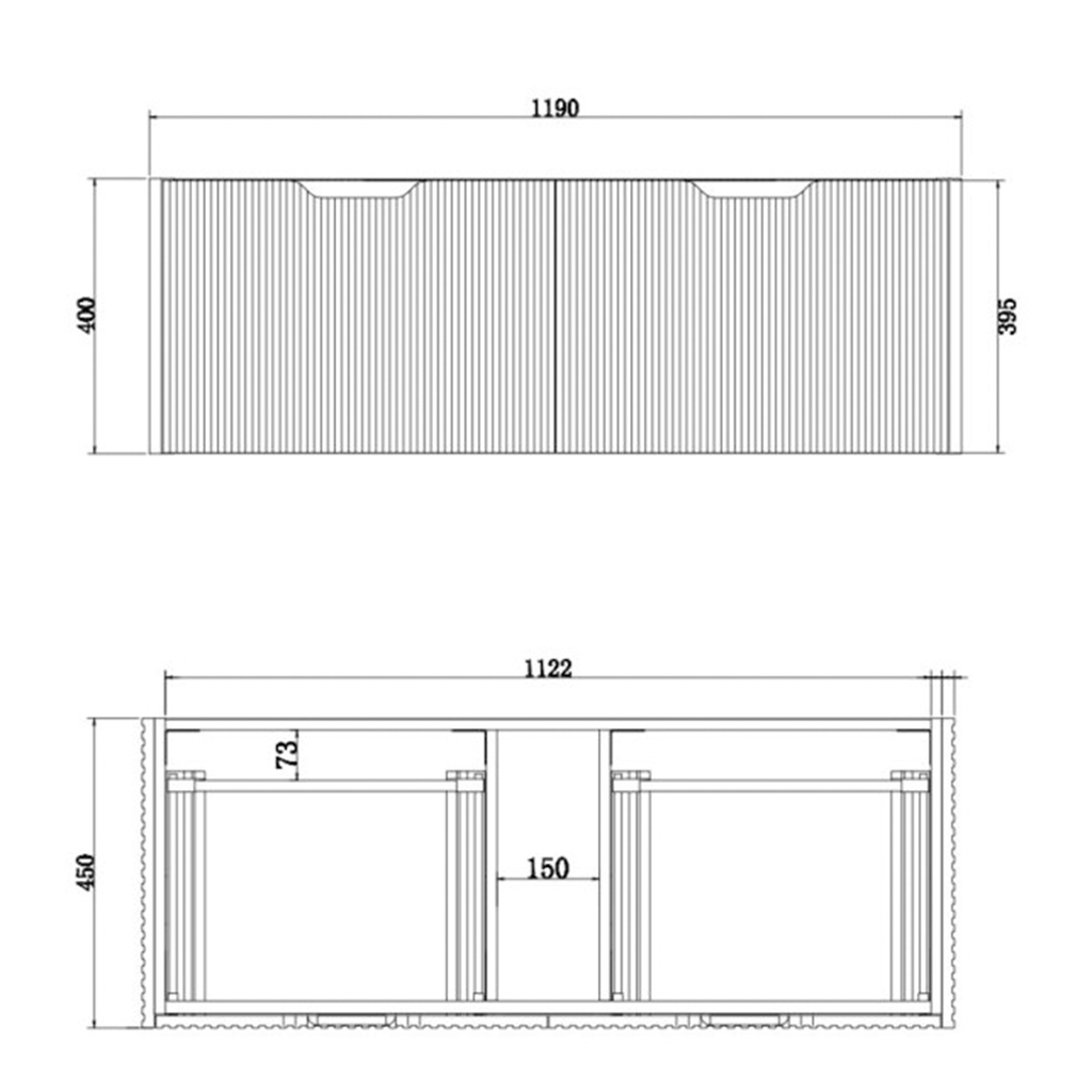 Vienna Wall Hung Vanity